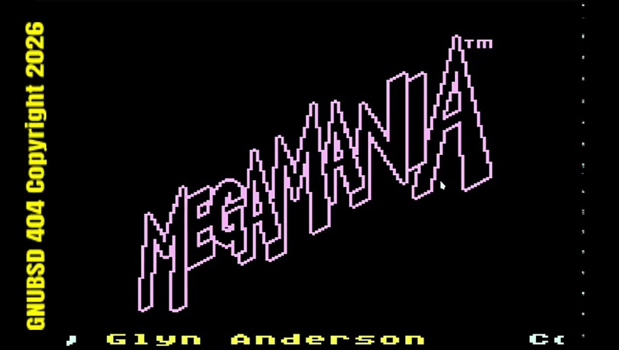 GNUBSD404 Long N157 Megamania (Atari 5200) (Lin...