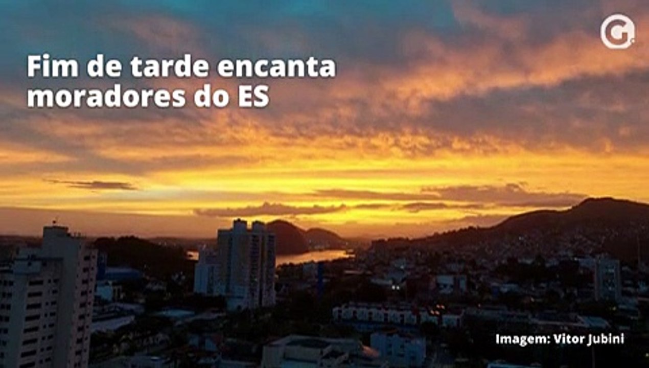 Espetáculo no céu: ES ganha presente de Natal no fim de tarde