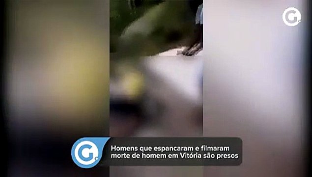 Traficantes são presos por espancar homem e filmar morte em Vitória