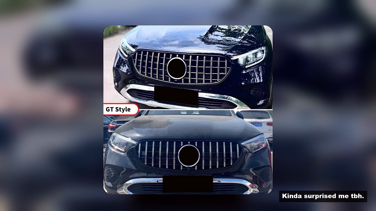 For Mercedes Benz New GLC X254 2022 2023 2024+ GT Diamond Style Front Radiator Grille Inlet Grid Mes