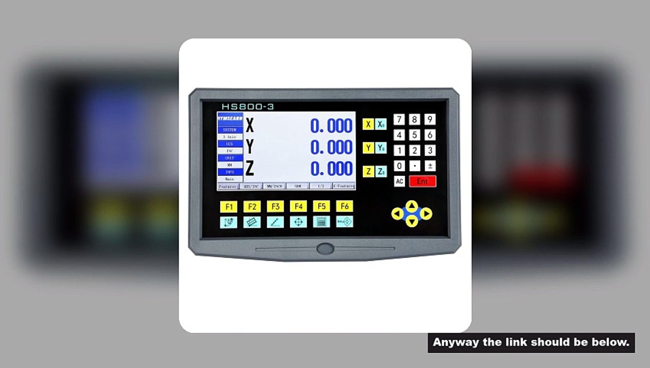19 Languages LCD DRO Kit 3 Axis Milling Turning Lathe Grinder Machine Digital Readout Display and Li