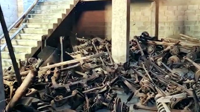 Polícia Encontra Galpão Com Peças Roubadas De Carros Desmanchados Em Cachoeiro
