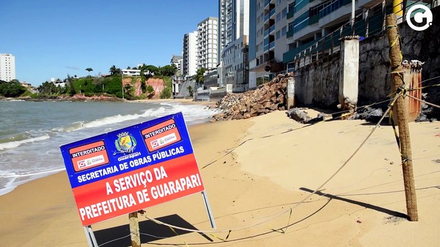 Erosão na Praia Areia Preta