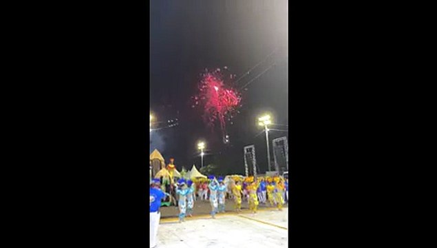 Atual campeã do carnaval de Vitoria, Boa Vista entra no Sambão sob fogos