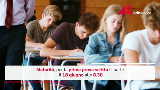 Maturità, prima prova scritta il 18 giugno