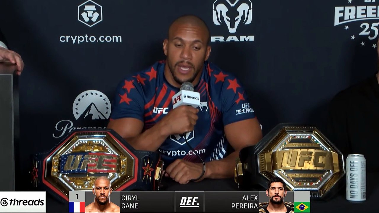 UFC Freedom 250 - Gane veut affronter Aspinall à Paris