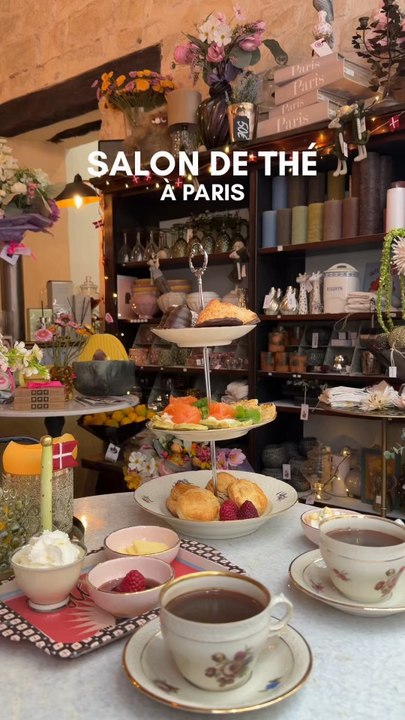 Salon de thé à Paris