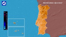 Portugal vai enfrentar várias tardes consecutivas de trovoada