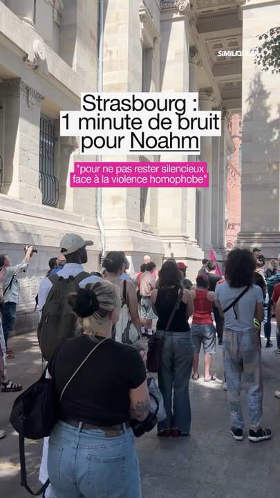Le Front d’Action Gay de Strasbourg a organisé ce dimanche un rassemblement en hommage à Noahm, 19 ans, tué en raison de son homosexualité. Après plusieurs prises de parole, le FAGs a fait respecter une minute de silence, suivie d’une minute de bruit.