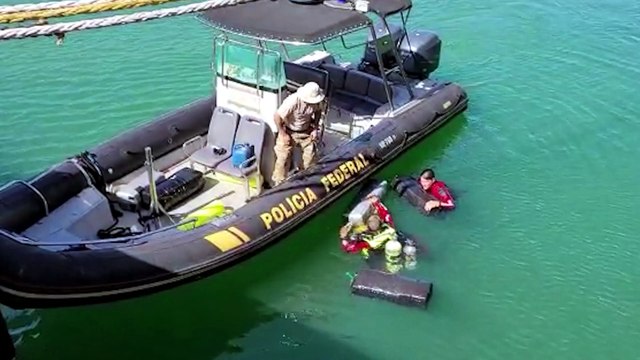Polícia Federal apreende 235 quilos de cocaína em navio no Espírito Santo