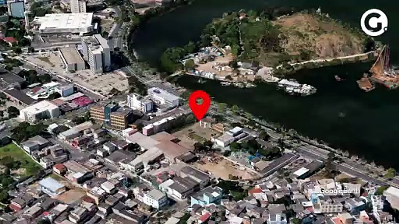 Imagem de satélite mostra terreno onde será erguido o maior edifício de Vitória