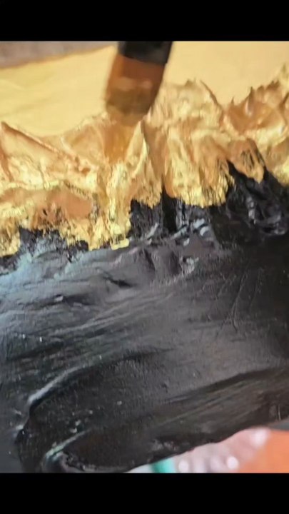 Mixed-Media Art on Canvas