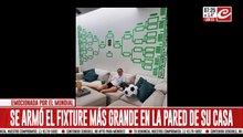 Mundial 2026: se armó un fixture gigante y el video se hizo viral