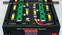 JK Inverter BMS V19 4.3 LCD  XR11-48V280AH 16S 51.2V LiFePO4 B... -- Best Buy 2026 | Great Quality!