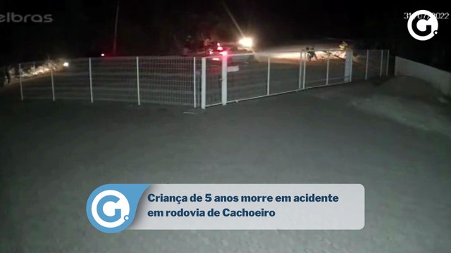 Criança de 5 anos morre em acidente em rodovia de Cachoeiro