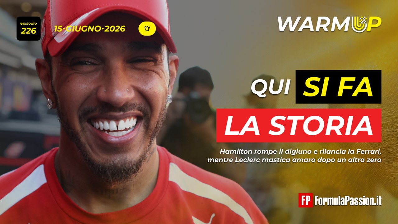 AVETE PASSATO LUNEDÌ PEGGIORI | WarmUp F1 226 - 15/6