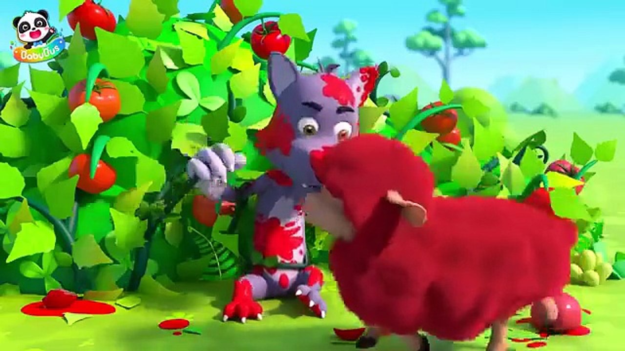 Baa Baa Colorful Sheep _ Learn Colors Song _ Farm Animals _ Kids Songs _ Nursery Rhymes _ BabyBus