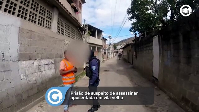 Prisão de suspeito de assassinar aposentada em Vila Velha
