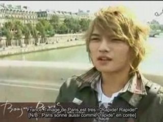 [Anou] TVXQ- Bonjour paris part 1 1/2 [French subbed]