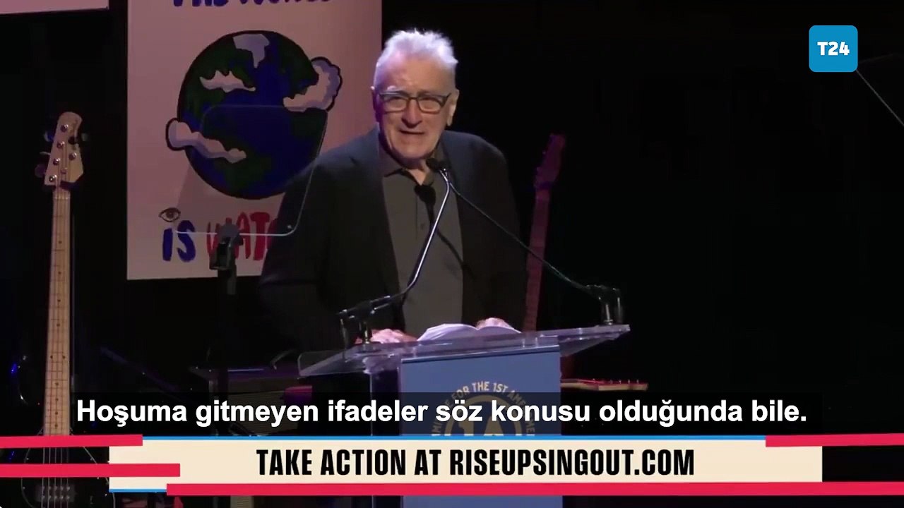 Robert De Niro'dan Trump’a: Kapa lan çeneni!