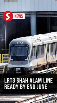LRT3 Shah Alam Line ready for operations by end June after smooth trial runs, says Loke