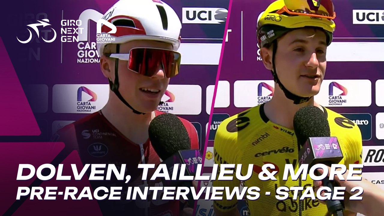 Halvor Dolven: "It can be a very open stage today" | Interview Giro Next Gen 2026