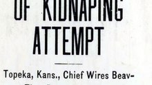 Monday, 26th May 1913 Accuses Tobie of Kidnaping Attempt