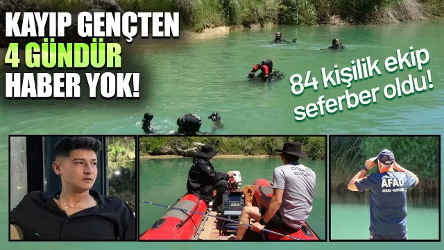 Göksu Çayı'nda Akıntıya Kapılarak Kaybolan İsa Özkul'u Arama Çalışmaları Sürüyor