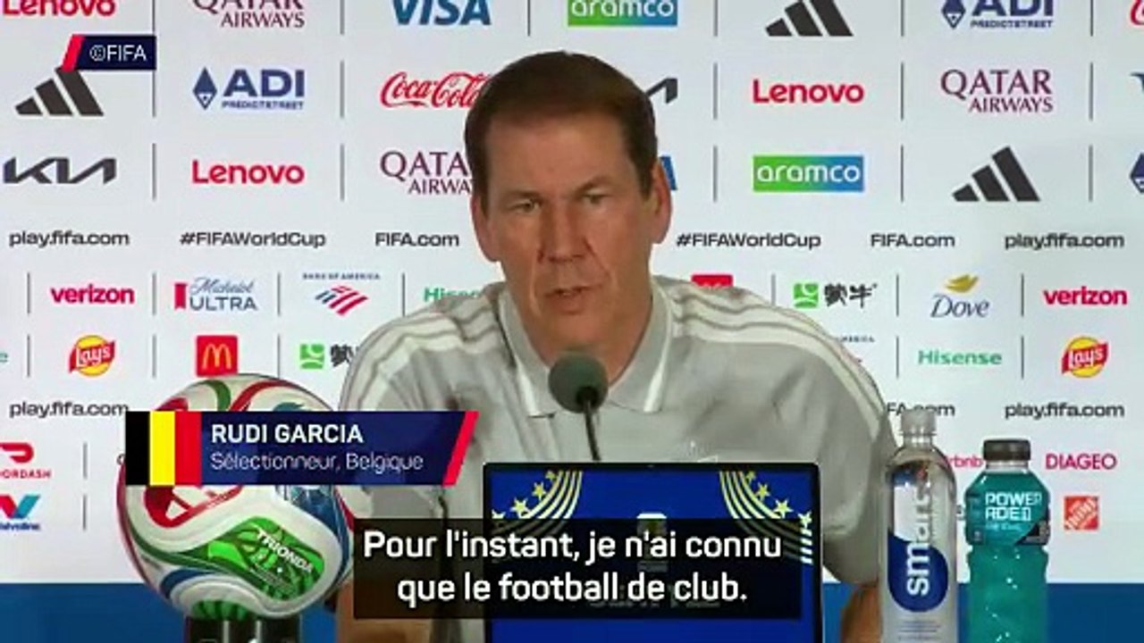 Garcia : “Le Graal pour un sélectionneur, c’est de jouer une Coupe du monde”