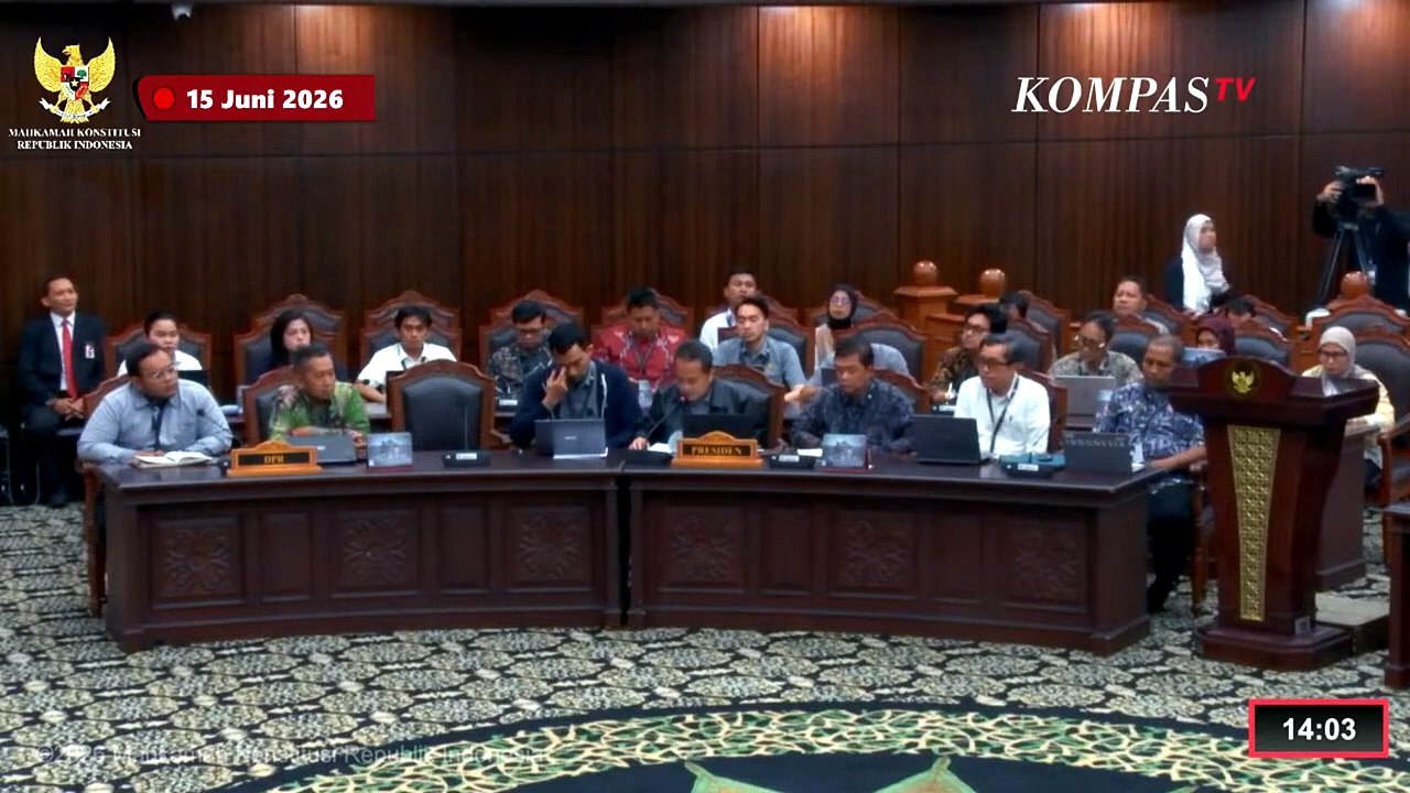 [FULL] Beda Istana, Saksi-Ahli di Sidang MK Singgung soal MBG, Gaji Guru hingga Petugas SPPG