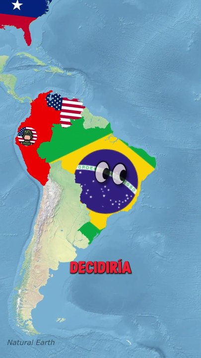 ¿Qué pasaría si Estados Unidos y Venezuela intercambiaran lugares?