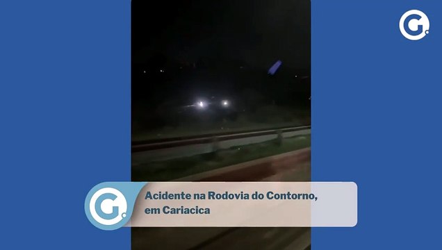 Acidente na Rodovia do Contorno, em Cariacica