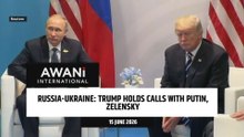 Trump holds calls with Putin, Zelensky