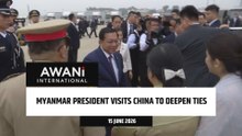 Myanmar President visits China to deepen trade ties