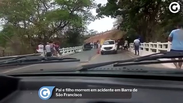 Pai e filho morrem em acidente em Barra de São Francisco