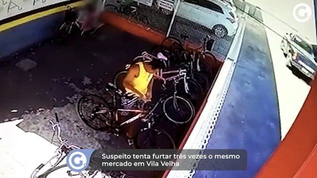 Suspeito tenta furtar três vezes o mesmo mercado em Vila Velha