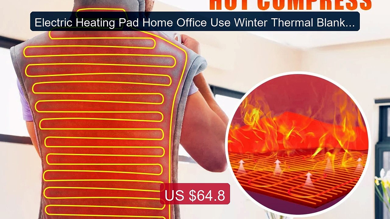 Electric Heating Pad Home Office Use Winter Thermal Blanket Warmer... -- Best Deal 2026 | Shop Now!