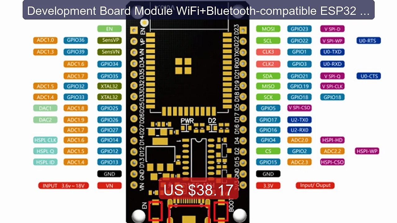 Development Board Module WiFi+Bluetooth-compatible ESP32 WROO... -- Amazing Value 2026 | Must Have!