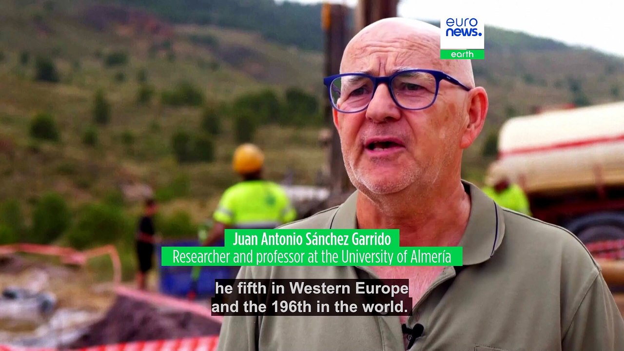 Scientists drill into Spain's only meteorite crater for clues to Mars
