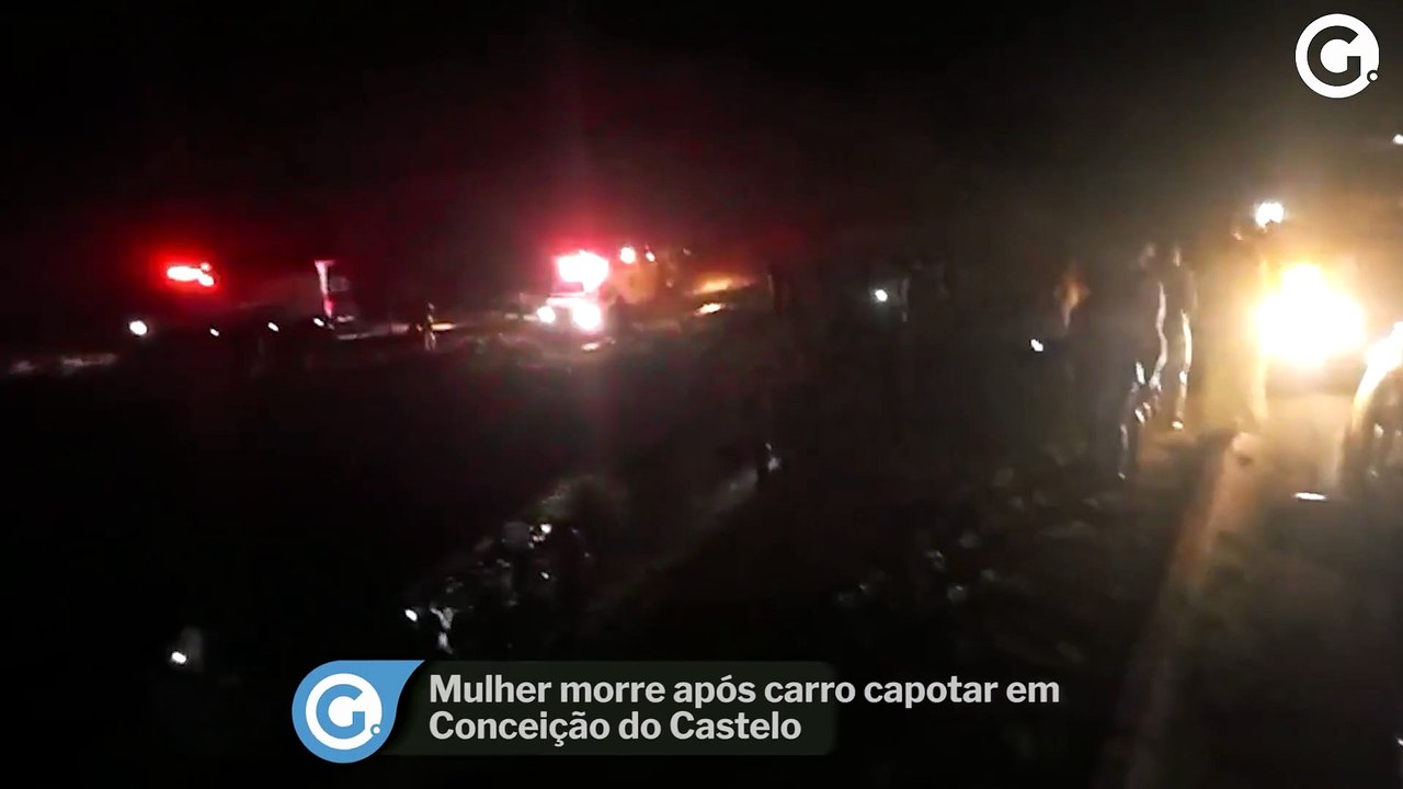 Mulher morre após carro capotar em Conceição do Castelo