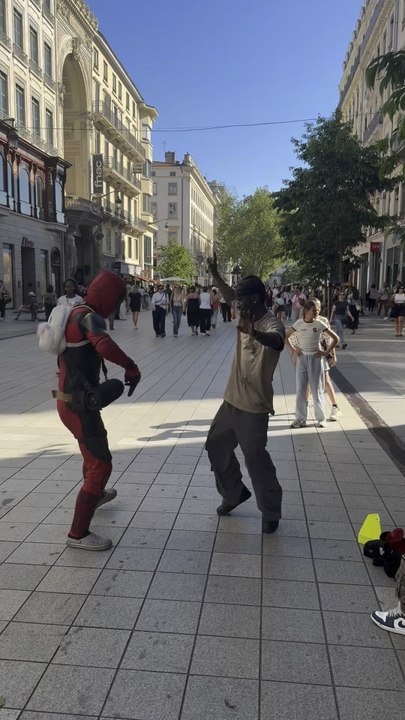 Le prince de la danse à Lyon c’est lui !!