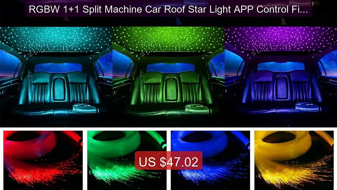 RGBW 1+1 Split Machine Car Roof Star Light APP Control Fibe... -- Top Pick 2026 | Unbeatable Price!