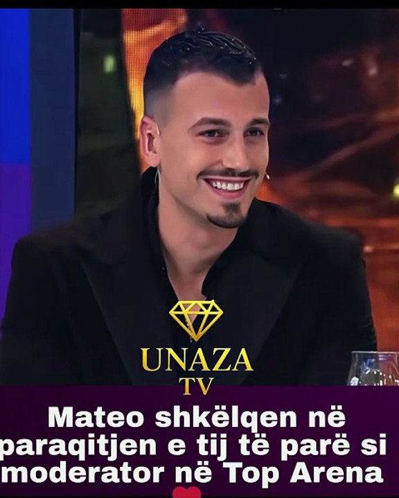 🔵Mateo shkëlqen në paraqitjen e tij të parë si moderator në Top Arena❤