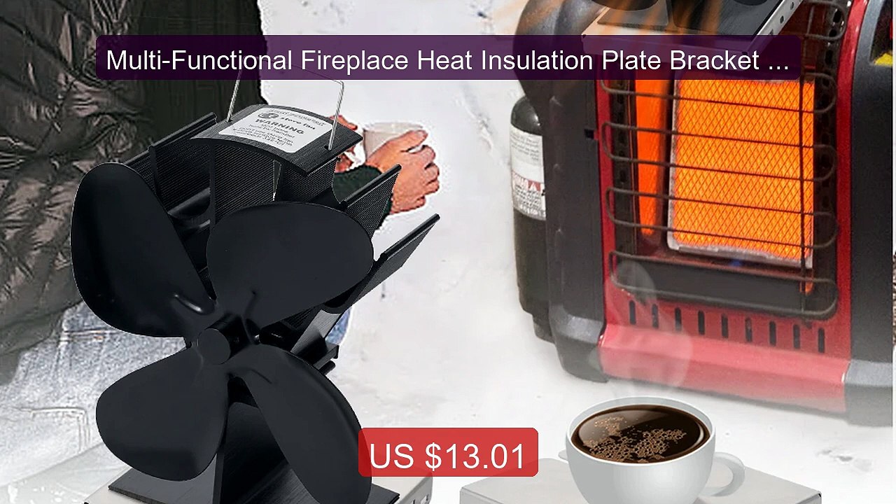 Multi-Functional Fireplace Heat Insulation Plate Bracket Electric S... -- Top Rated 2026 | Buy Now!