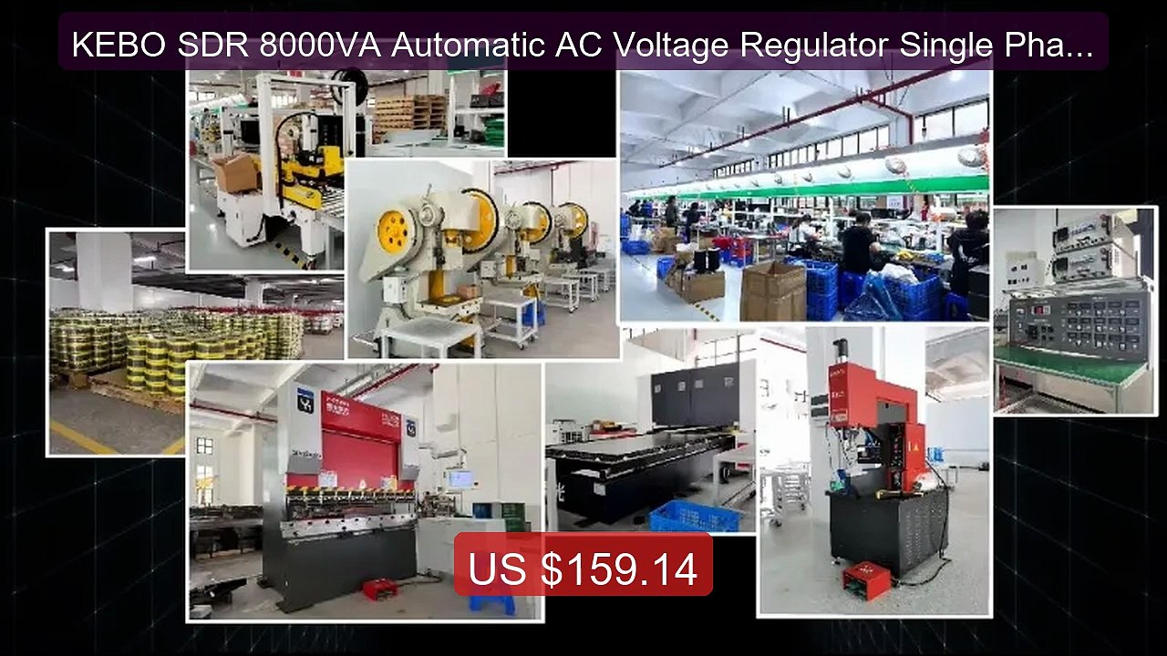 KEBO SDR 8000VA Automatic AC Voltage Regulator Single Phase Relay ... -- Best Deal 2026 | Shop Now!