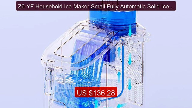 Z6-YF Household Ice Maker Small Fully Automatic Solid Ice Prod... Hot Deal 2026 | Limited Offer!