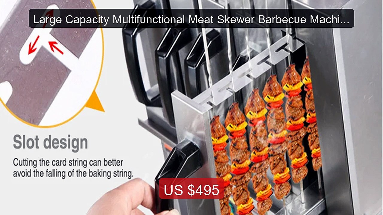 Large Capacity Multifunctional Meat Skewer Barbecue Machine F... -- Amazing Value 2026 | Must Have!