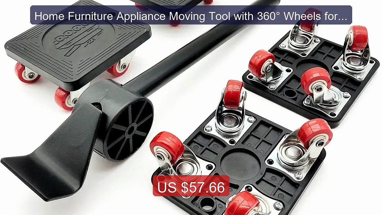 Home Furniture Appliance Moving Tool with 360° Wheels for Sofa... -- Best Buy 2026 | Great Quality!