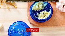 New Kitchen Multifunctional Garlic Crusher Manual Garlic Press... -- Hot Deal 2026 | Limited Offer!