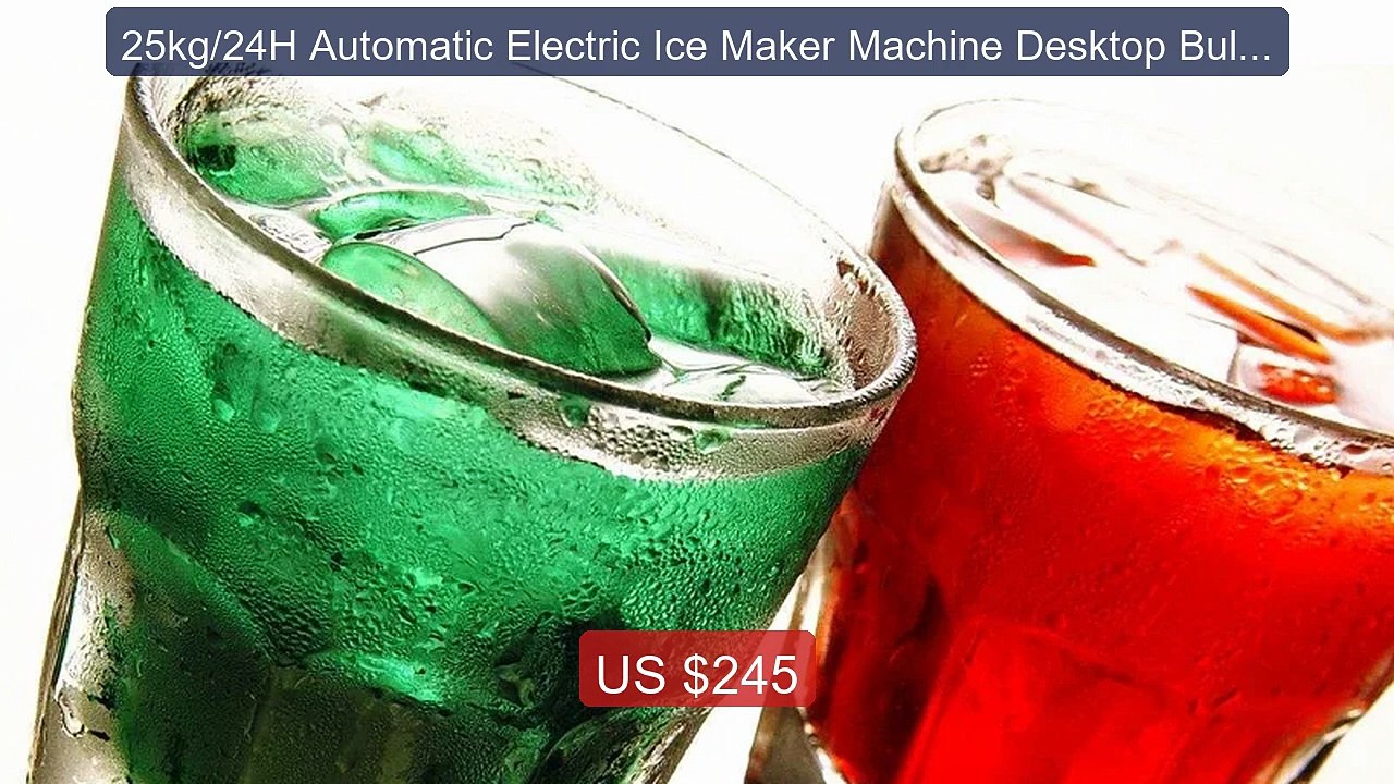 25kg/24H Automatic Electric Ice Maker Machine Desktop Bullet R... -- Hot Deal 2026 | Limited Offer!